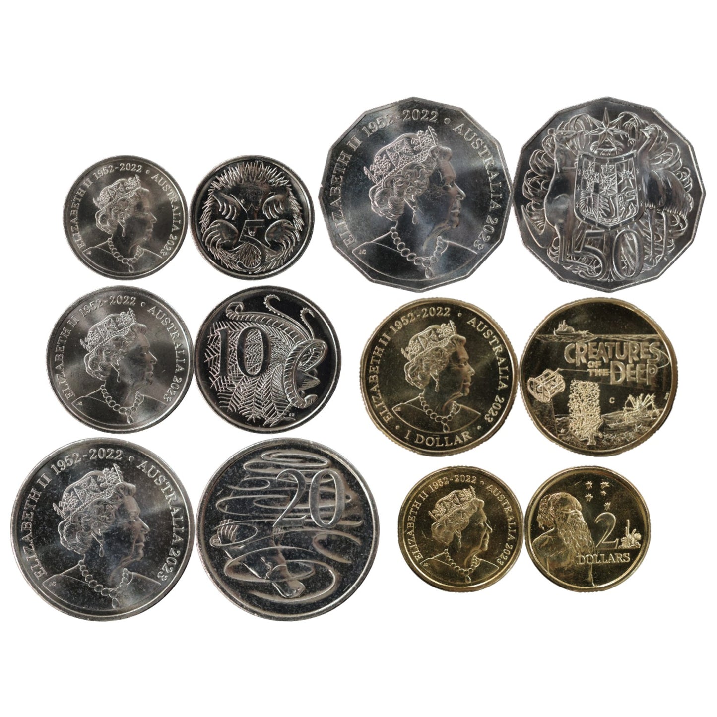 2023 "Creatures of the Deep" Six-Coin Uncirculated Set with Lunchbox Kit