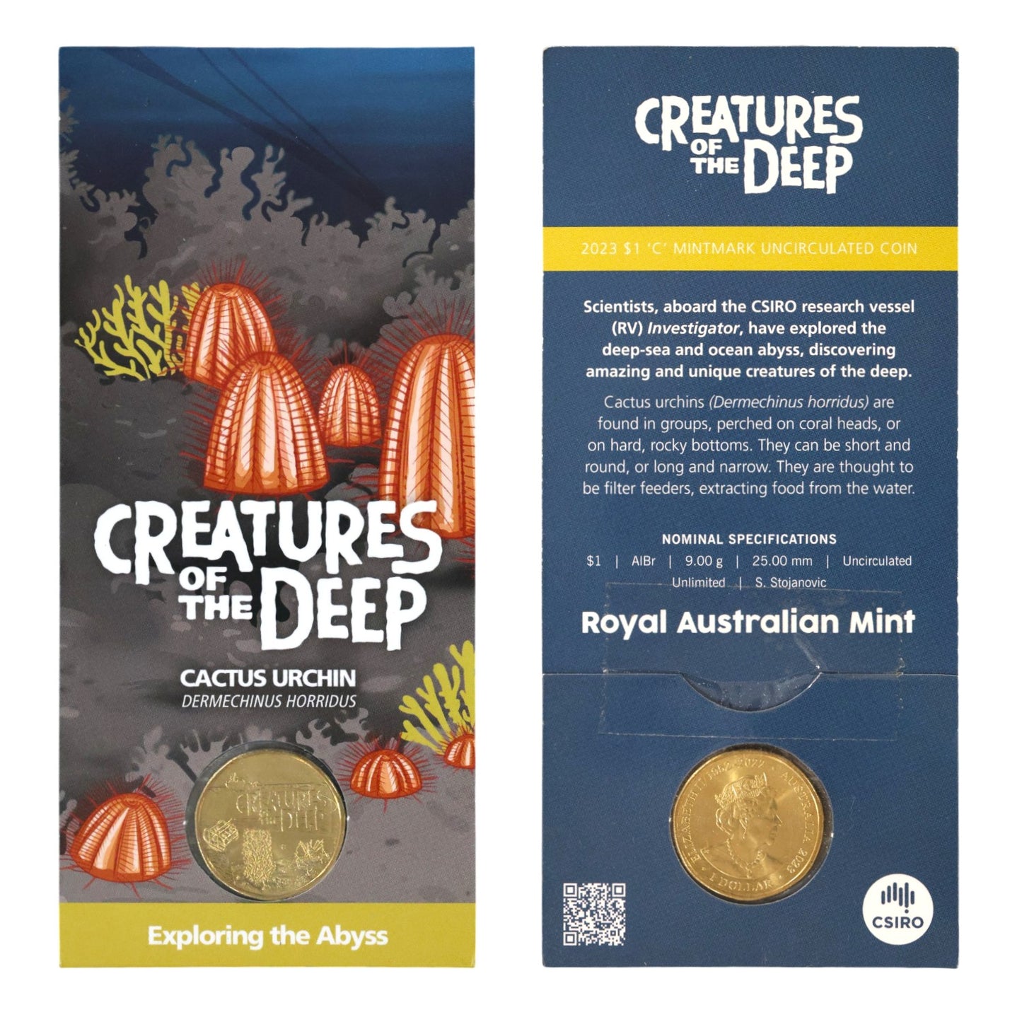 2023 $1 Coin - Creatures of the Deep (Multi-Variety Selection)