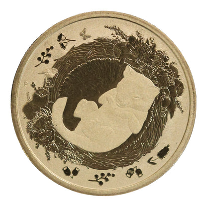 2021 Perth Mint $1 Coin - Dreaming Down Under - Tasmanian Devil