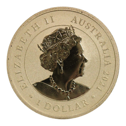 2021 Perth Mint $1 Coin - Dreaming Down Under - Tasmanian Devil