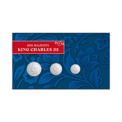 2025 PNC - The King's Birthday King's Birthday Three Coin Postal Numismatic Cover