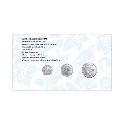 2025 PNC - The King's Birthday King's Birthday Three Coin Postal Numismatic Cover