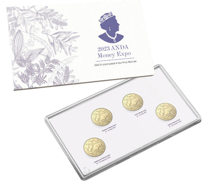 2024 $2 Tooth Fairy & 2023 ANDA Money Expo Set Commemorative Coin Bundle