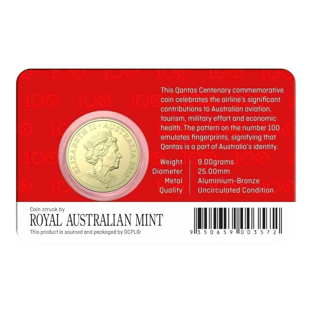 2020 Qantas Centenary $1 Al-Br Coin Pack