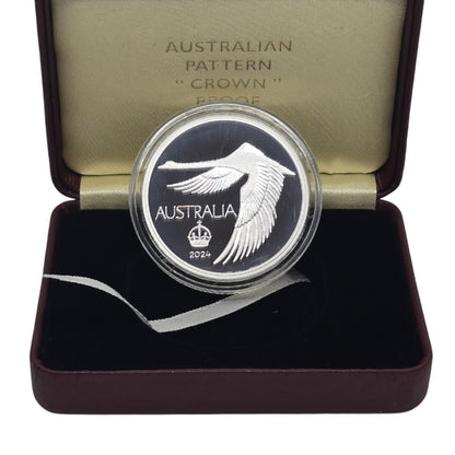 2024 Swan Pattern Dollar Commemorative - Silver Proof