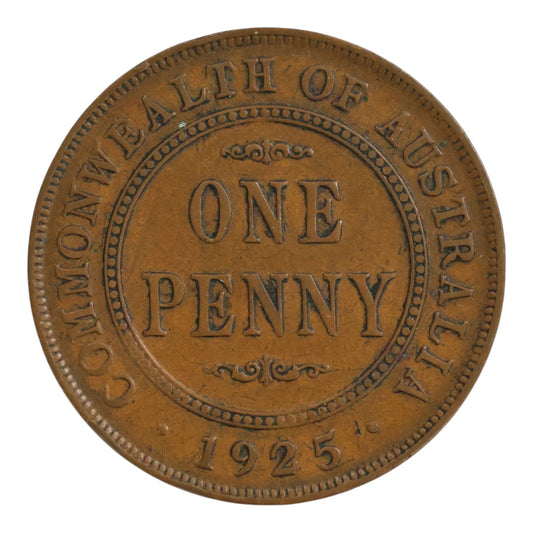 1925 Australian Penny - Very Good