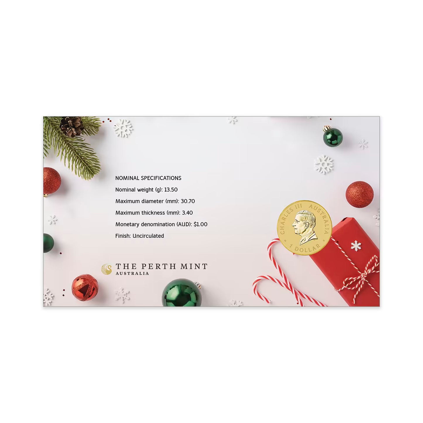 2025 Perth Mint PNC - Christmas