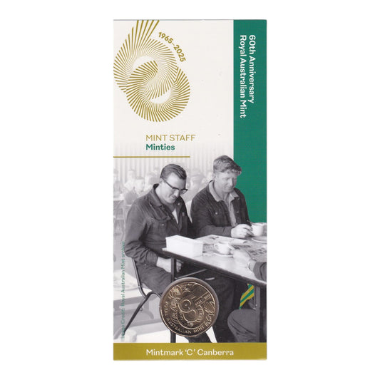 2025 $1 Coin - 60th Anniversary of the Royal Australian Mint - 'C' Mintmark