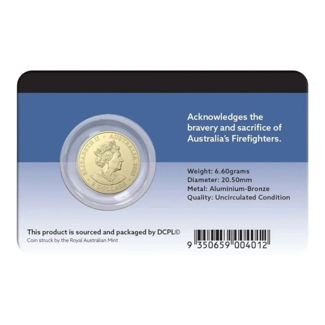 2020 $2 Coin - Australia's Firefighters - Aluminium-Bronze Uncirculated Coin Pack