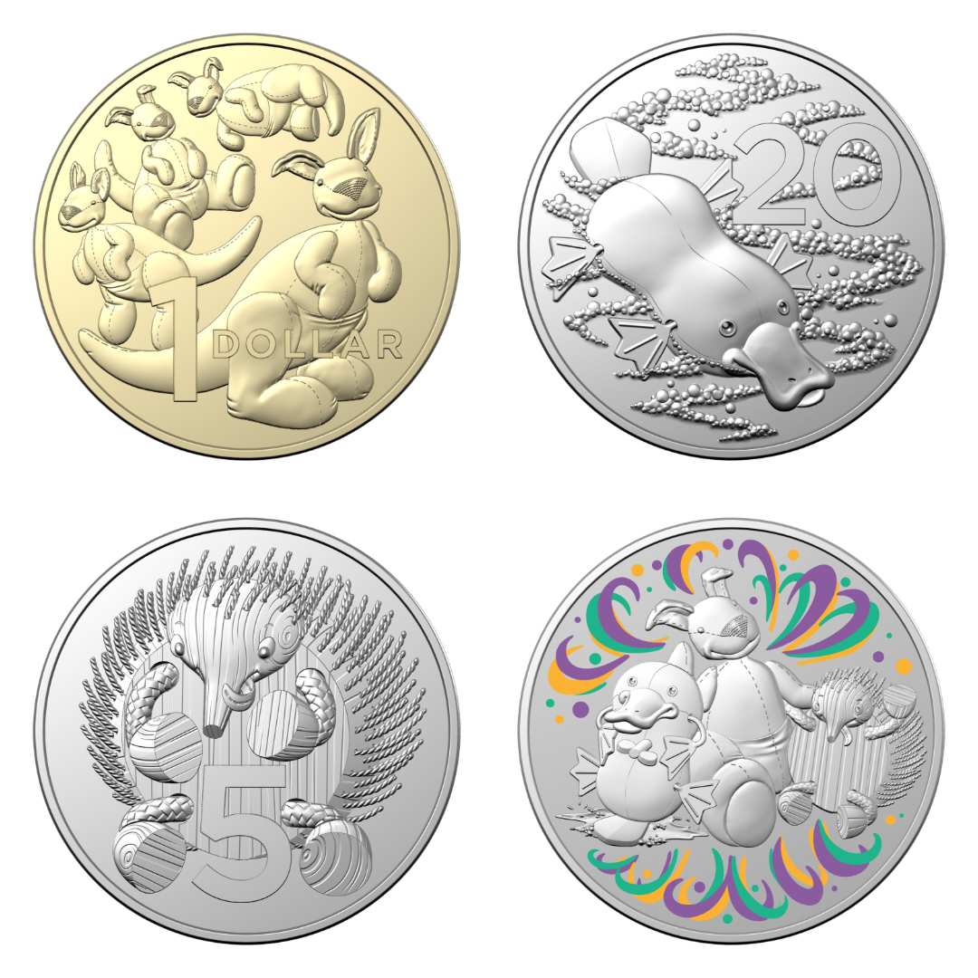 2021 Australian Uncirculated 6-Coin Baby Mint Set