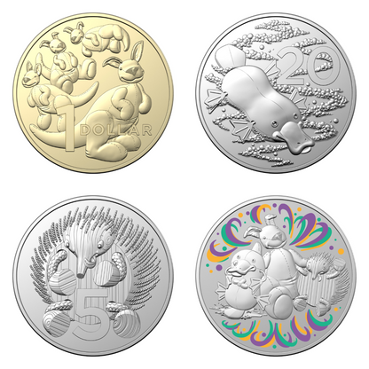 2021 Australian Uncirculated 6-Coin Baby Mint Set