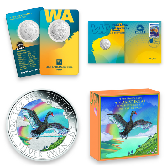2026 Perth Money Expo (ANDA) Official Release 3-Product Collector Bundle