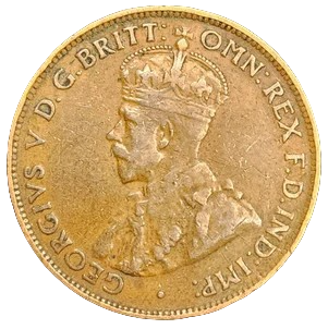 1926 Australian Half Penny - Very Good