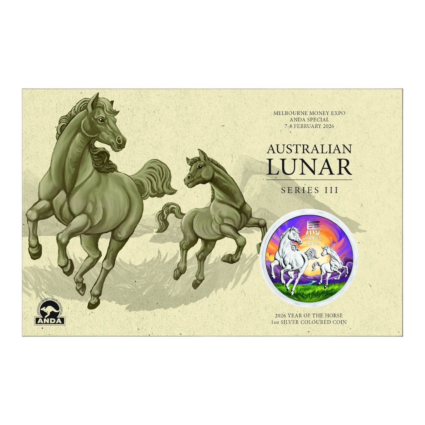 2026 ANDA Melbourne Money Expo Exclusive 4-Piece Collection!