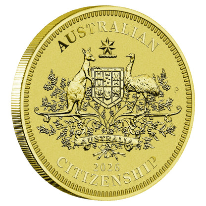 2026 $1 Coin in Card - Australian Citizenship