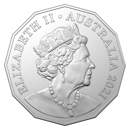 2021 50c Coin - Operation Overlord - 50th Anniversary of the Battle of Long Khanh