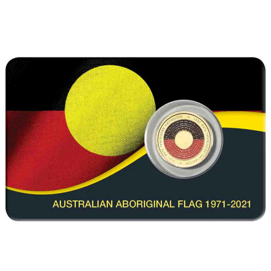 2021 $2 - Aboriginal Flag - Aluminium-Bronze Uncirculated Coin Pack