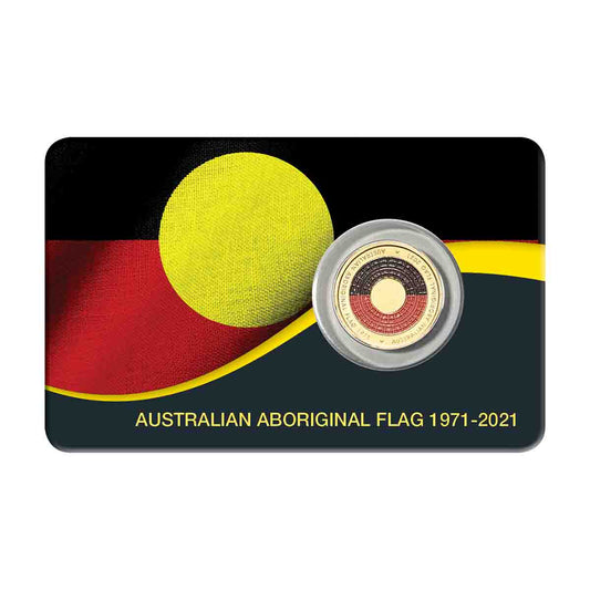 2021 $2 - Aboriginal Flag - Aluminium-Bronze Uncirculated Coin Pack