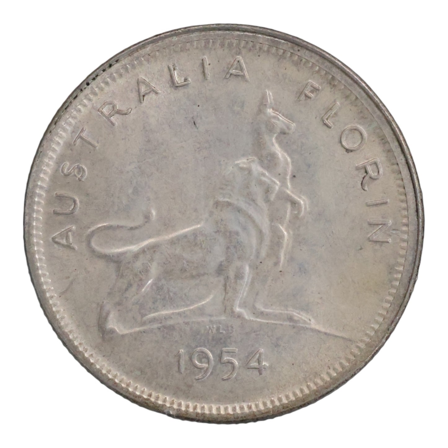 1954 Australian Florin - Royal Visit - Extremely Fine