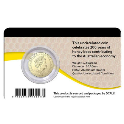 2022 $2 - Honey Bee - Coloured Coin AlBr Pack