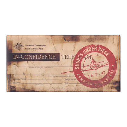 2012 Three-Coin Uncirculated Set: Shores Under Siege – Bombing of Australia 1942