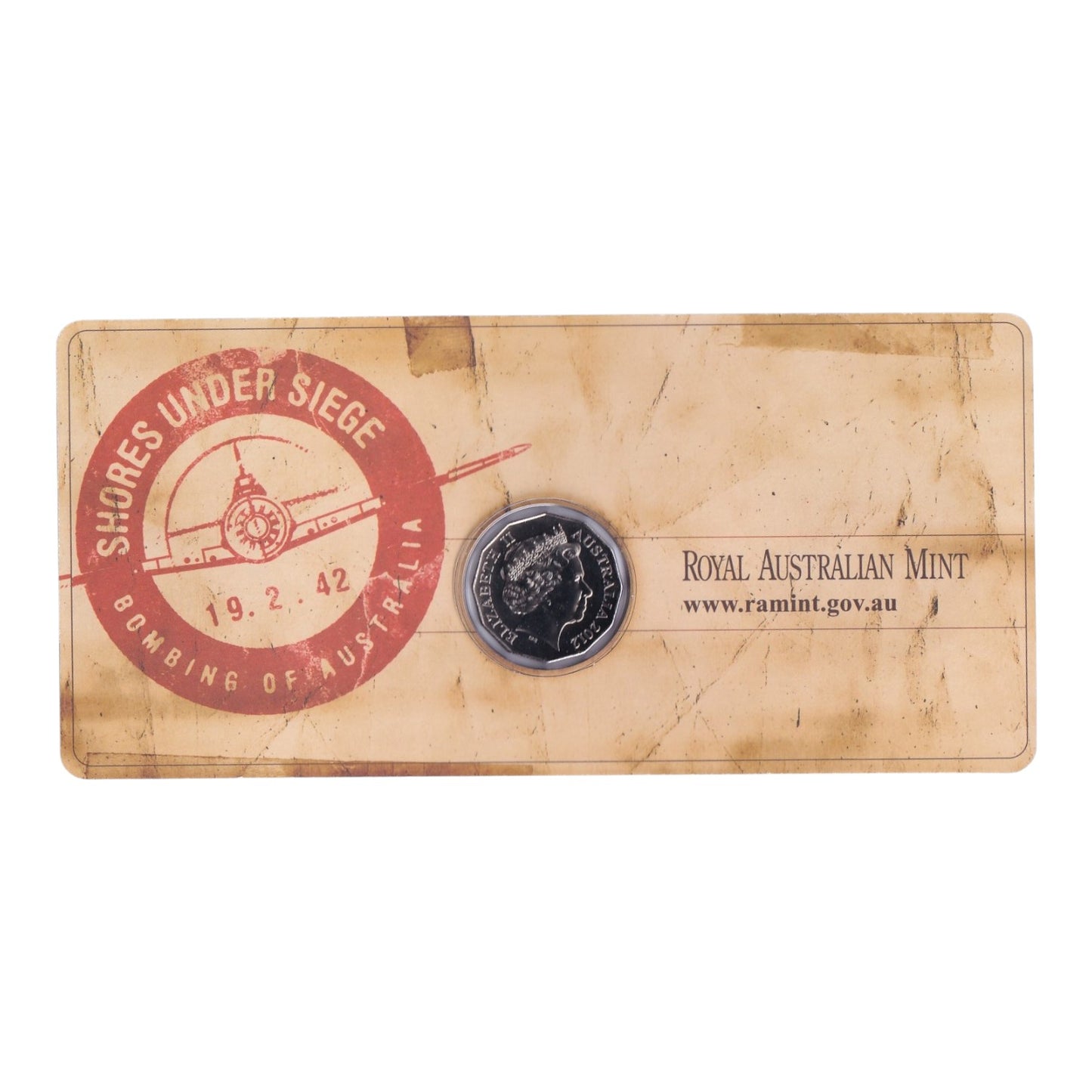 2012 Three-Coin Uncirculated Set: Shores Under Siege – Bombing of Australia 1942