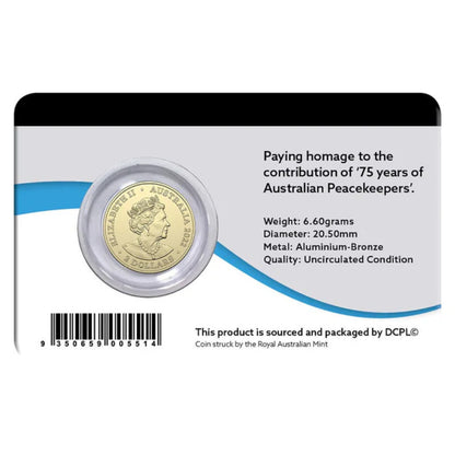 2022 $2 - 75th Anniversary of Australian Peacekeeping - Aluminium-Bronze Uncirculated Coin Pack