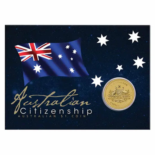 2024 Australian Citizenship $1 Brilliant Uncirculated Coin