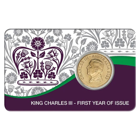 2023 $1 Coin - Charles III - Aluminium-Bronze Uncirculated Coin Pack