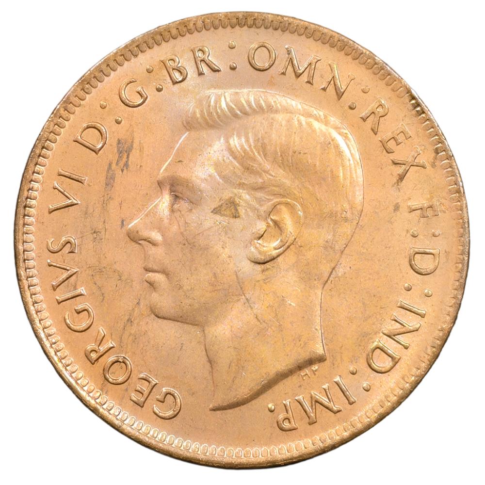 1938 Australian Penny - About Uncirculated