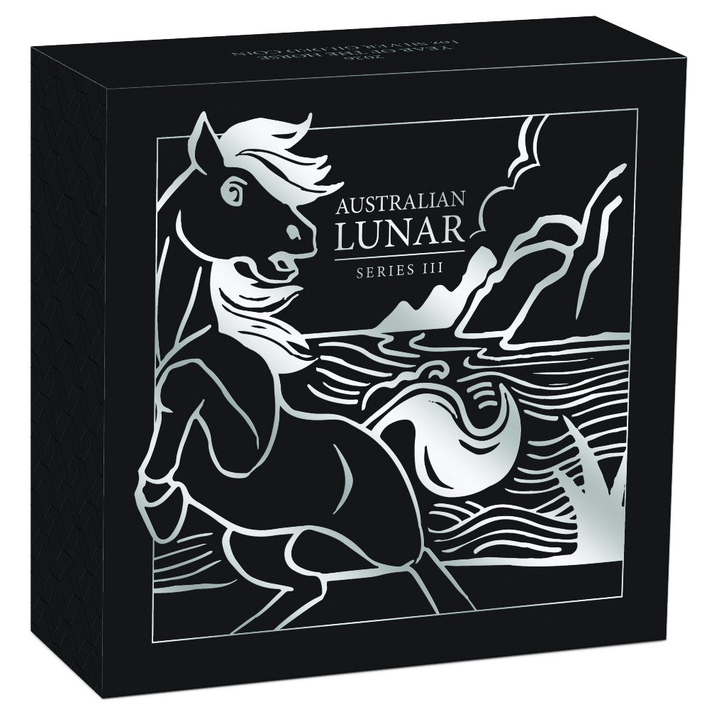 2026 Australian Lunar Series III - Year of the Horse 1oz Silver Gilded Coin
