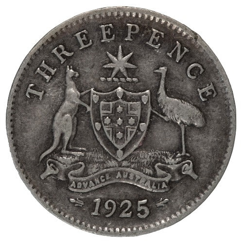 1925 Australian Threepence