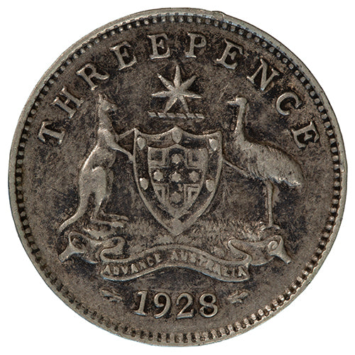 1928 Australian Threepence