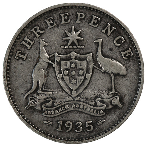 1935 Australian Threepence