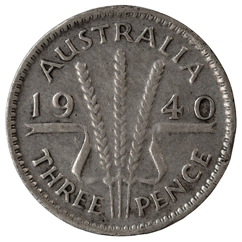 1940 Australian Threepence