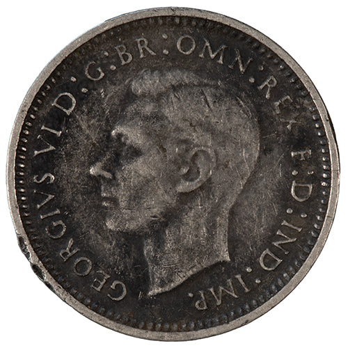 1942 D Australian Threepence