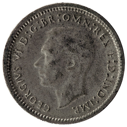 1943 M Australian Threepence