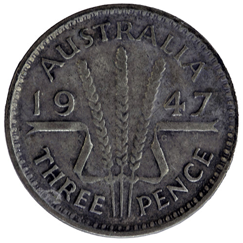 1947 Australian Threepence