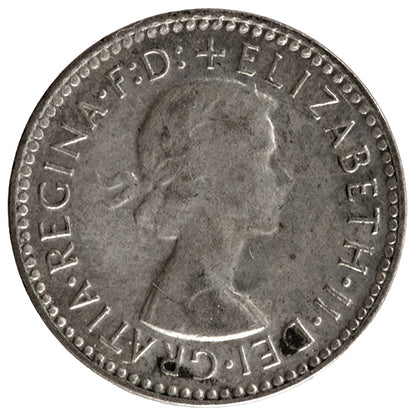 1955 Australian Threepence