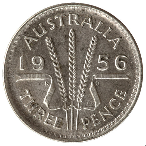 1956 Australian Threepence