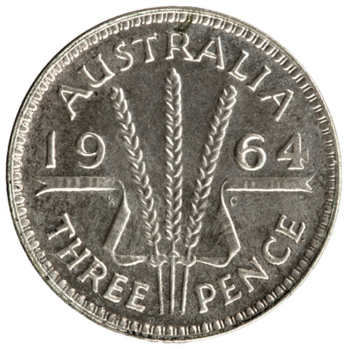 1964 Australian Threepence