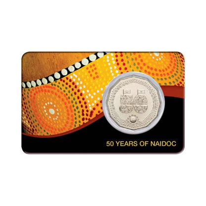 2024 NAIDOC 50th Anniversary 2024 50c Cupro-Nickel Uncirculated Coin Pack