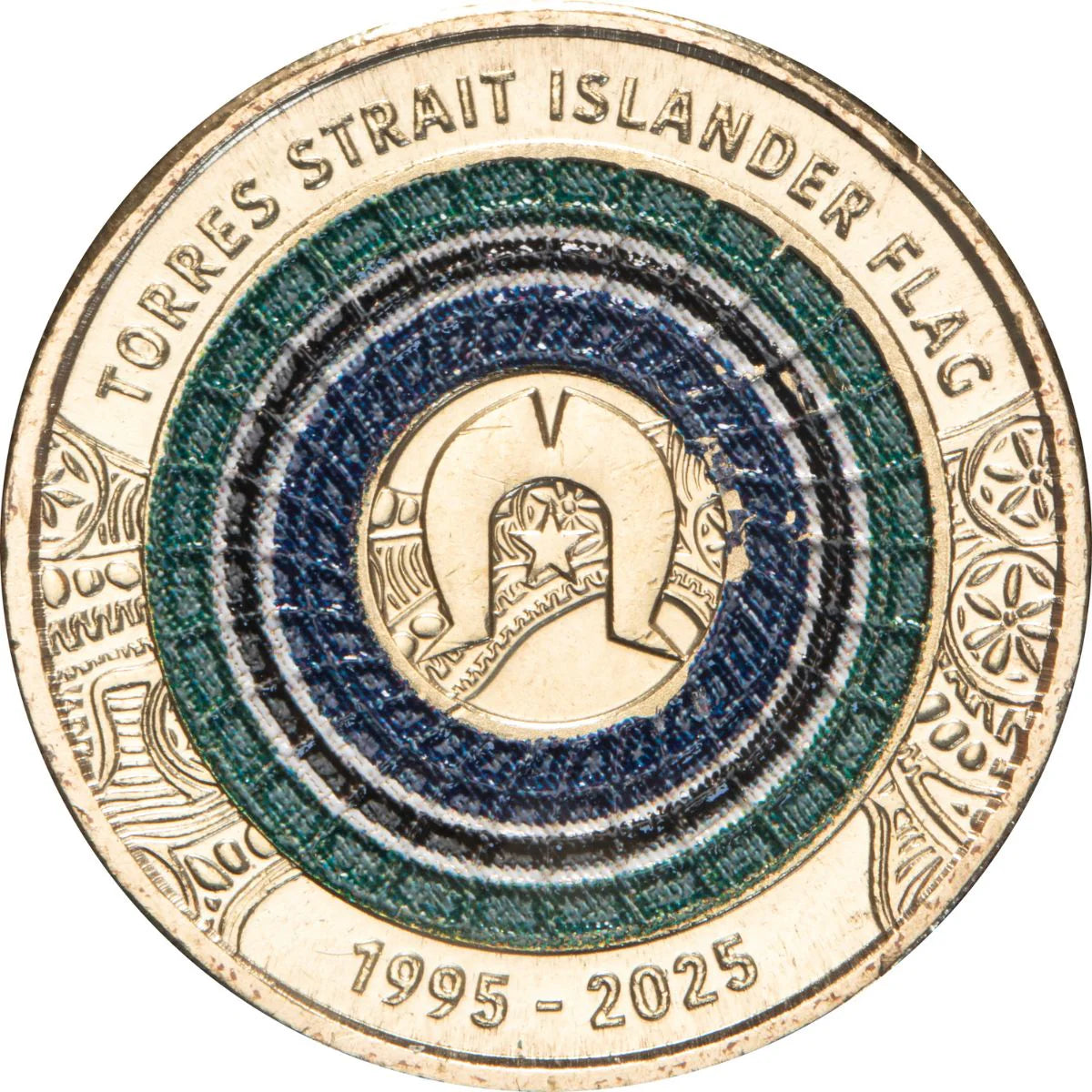 2025 $2 - Torres Strait Islander Flag 30th Anniversary Aluminium-Bronze Uncirculated Coin Pack