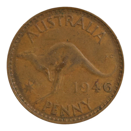 1946 Australian Penny - Very Good