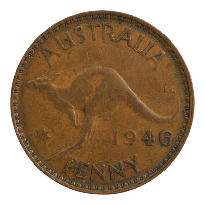 1946 Australian Penny - Very Good