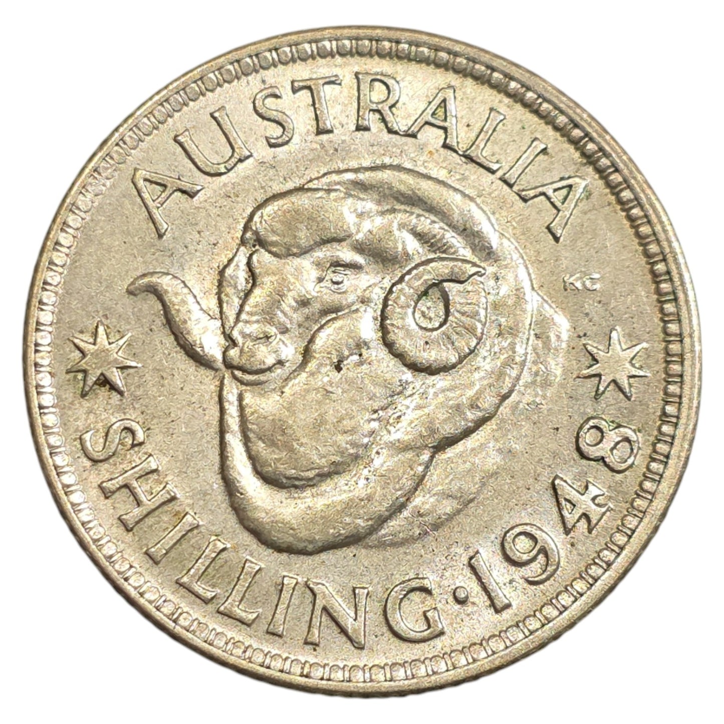 1948 Australian Shilling - Very Good