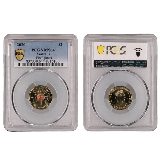 2020 $2 Coin - Australia's Firefighters - MS64 - #48316100