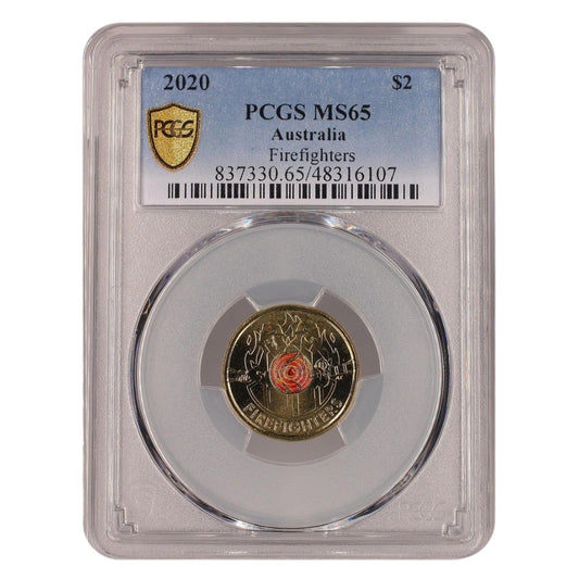 2020 $2 Coin - Australia's Firefighters - MS65 - #48316107