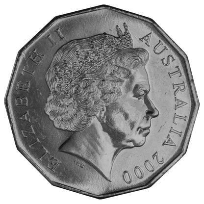 2000 50c Coin - Celebrating the Millennium - Uncirculated