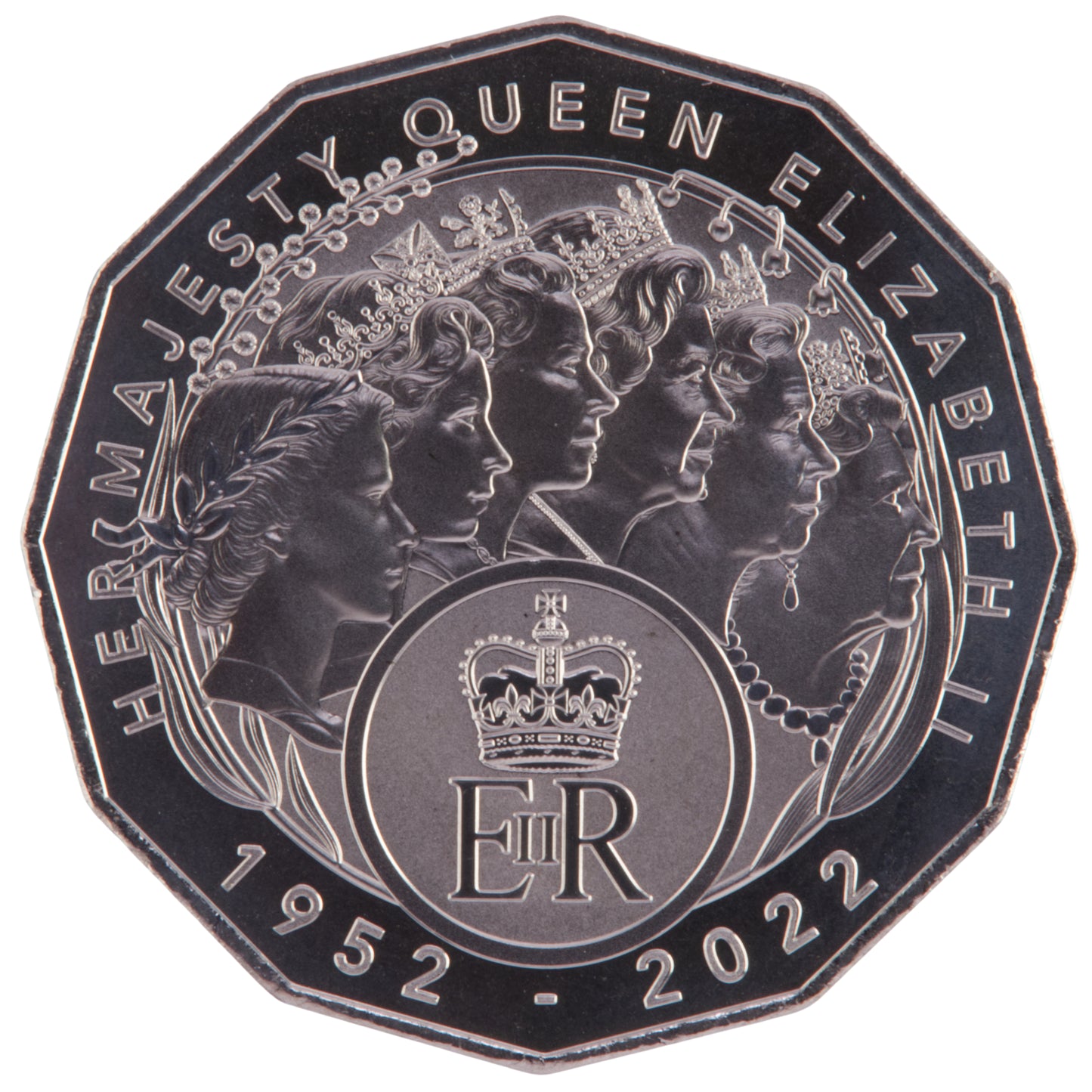 2023 50c Coin - Queen Elizabeth II Commemoration